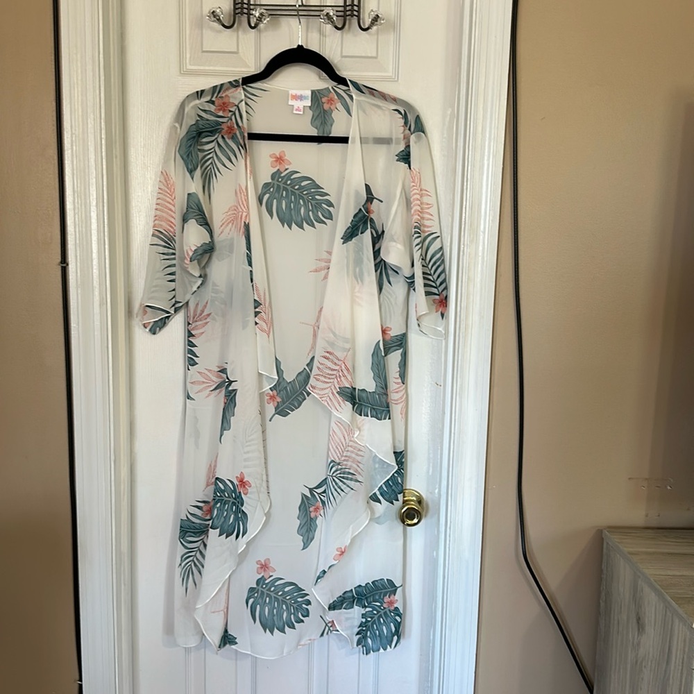 Lularoe Shirley Tropical Palm Small